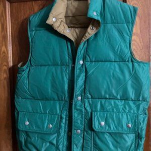 Lightweight insulated vest.